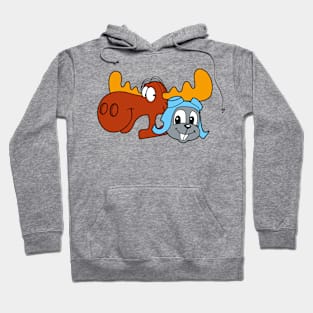 Rocky and Bullwinkle Hoodie